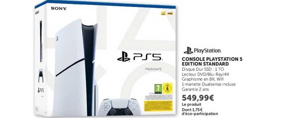 Console PlayStation 5 Edition Standard