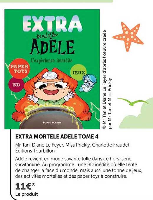 EXTRA MORTELLE ADELE TOME 4