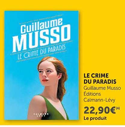 Guillaume Musso Le Crime du Paradis