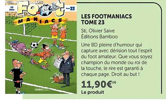 LES FOOTMANIACS TOME 23