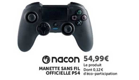 nacon MANETTE SANS FIL OFFICIELLE PS4