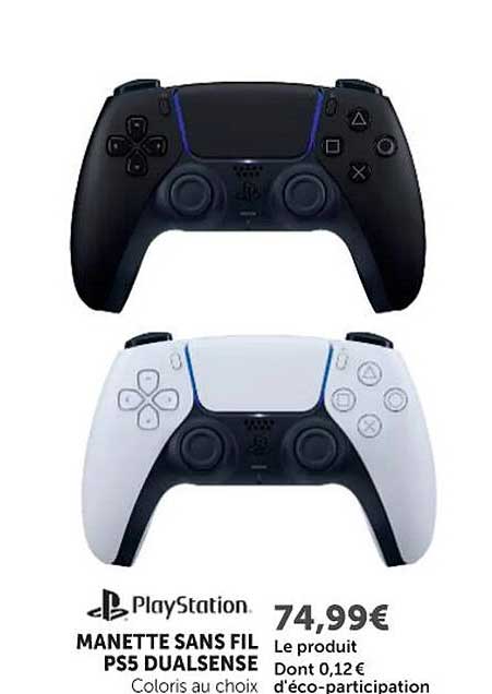 PlayStation MANETTE SANS FIL PS5 DUALSENSE