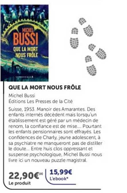 QUE LA MORT NOUS FRÔLE