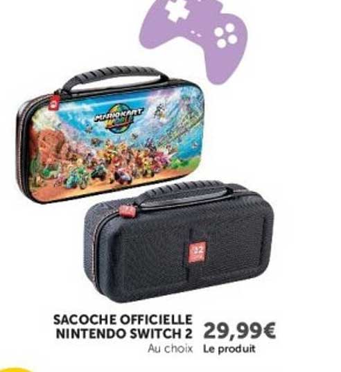 SACOCHE OFFICIELLE NINTENDO SWITCH 2