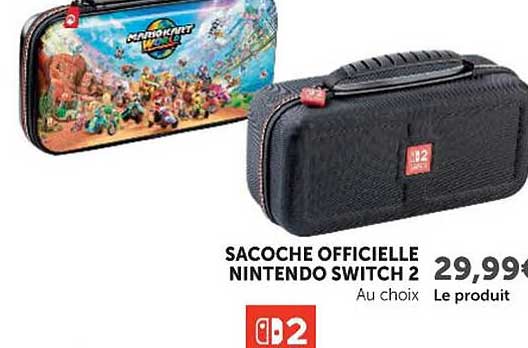 SACOCHE OFFICIELLE NINTENDO SWITCH 2