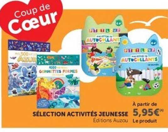Sélection activités jeunesse