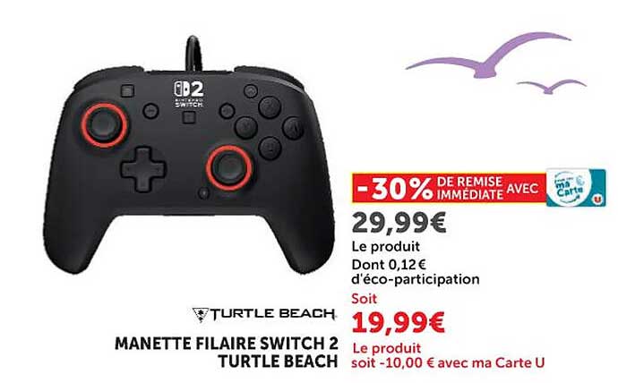 Turtle Beach MANETTE FILAIRE SWITCH 2