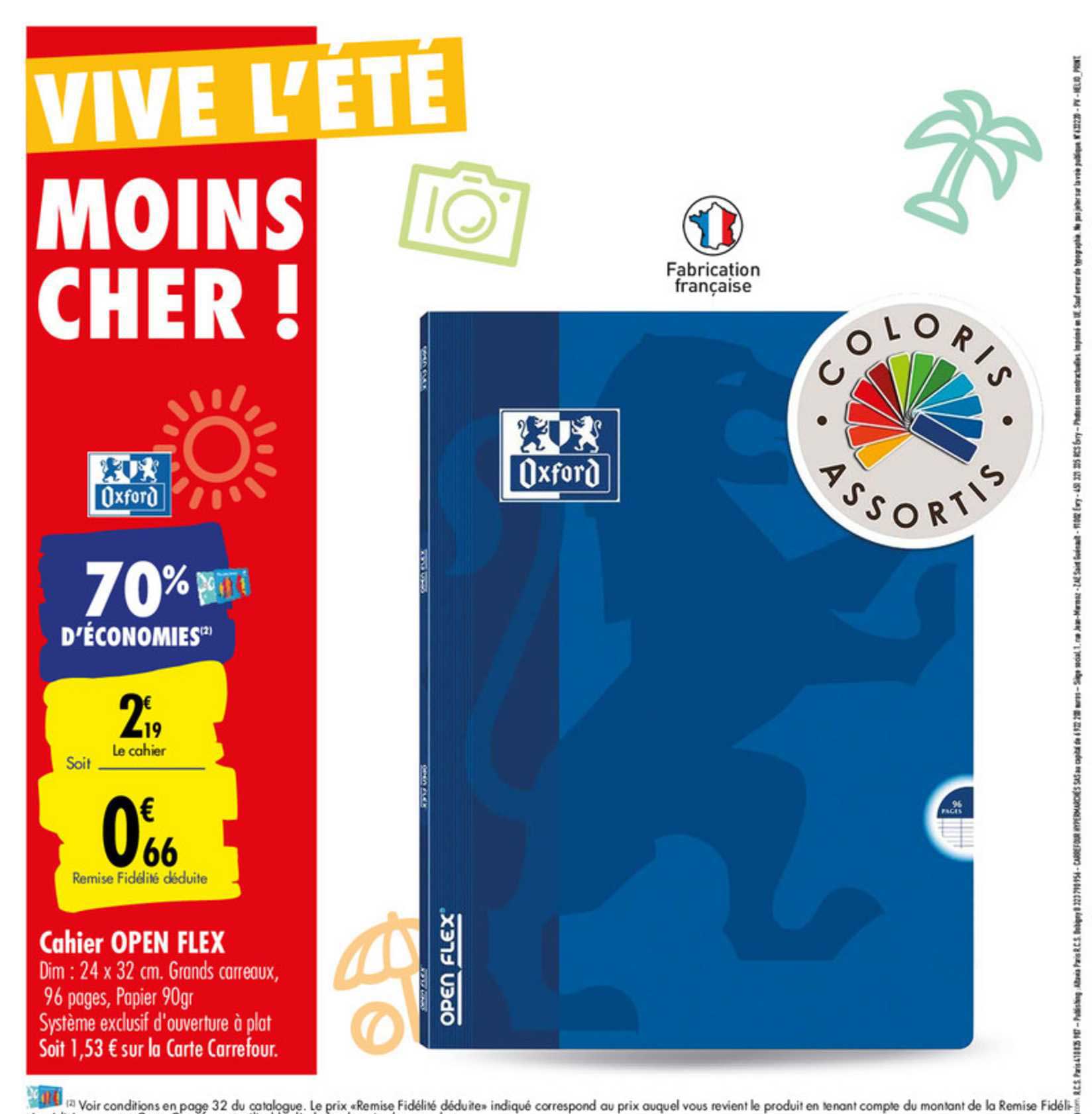 Cahier Open Flex Oxford