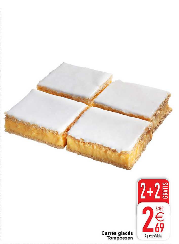 Carrés Glacés Tompoezen