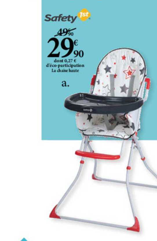chaise haute safety 1st