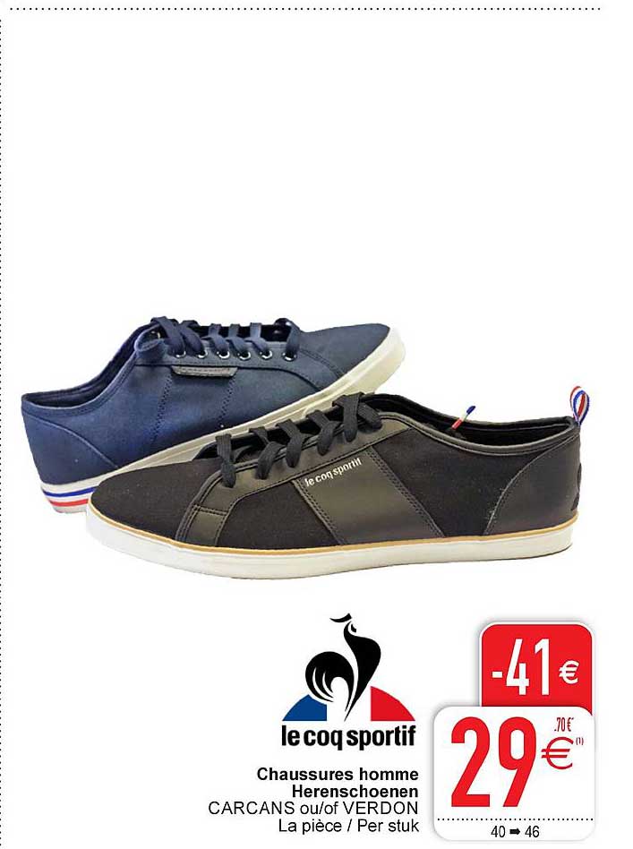chaussures homme le coq sportif