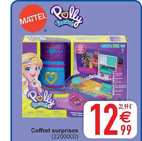 coffret surprises polly pocket mattel