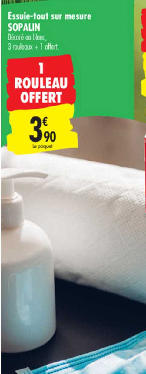 essuie tout sur mesure sopalin