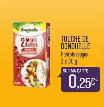 Haricots Rouges Touche De Bonduelle