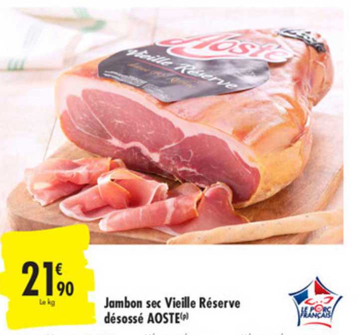 Jambon Sec Désossé Vieille Réserve Aoste