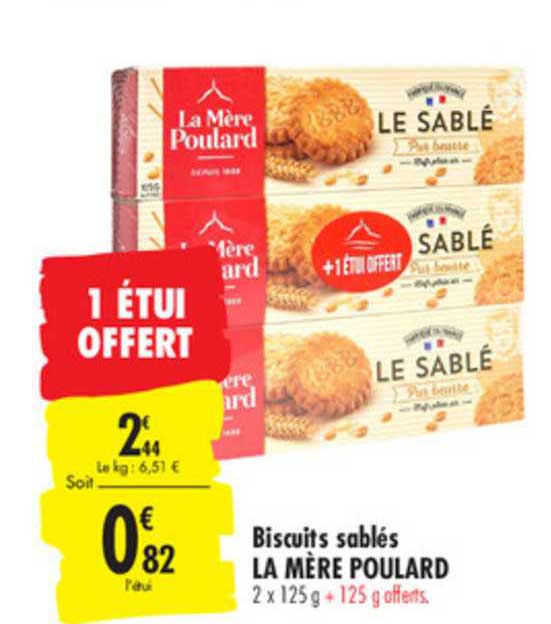 le sablé biscuits la mère poulard