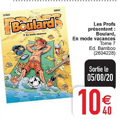 les profs présentent boulard en mode vacances