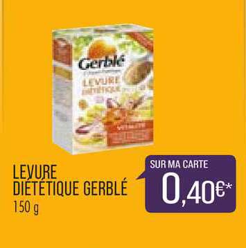 levure diététique gerblé