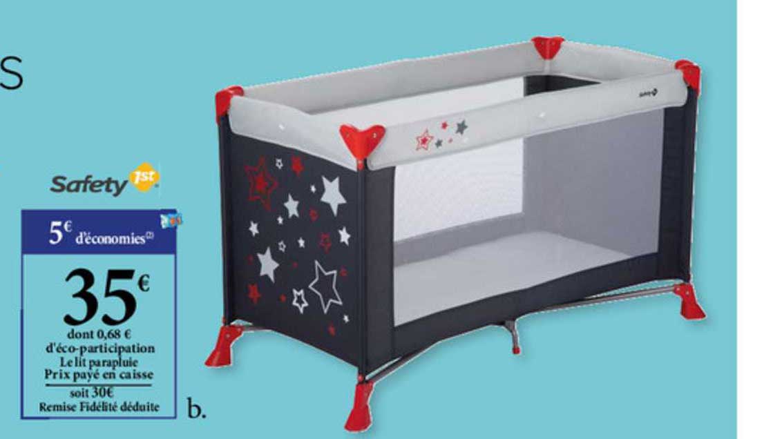 lit parapluie safety 1st