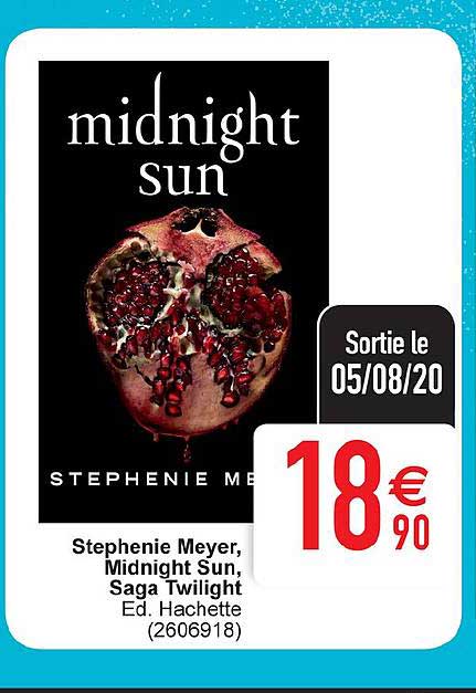 stephenie meyer midnight sun saga twilight