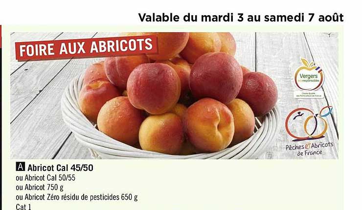 abricot cal 45-50