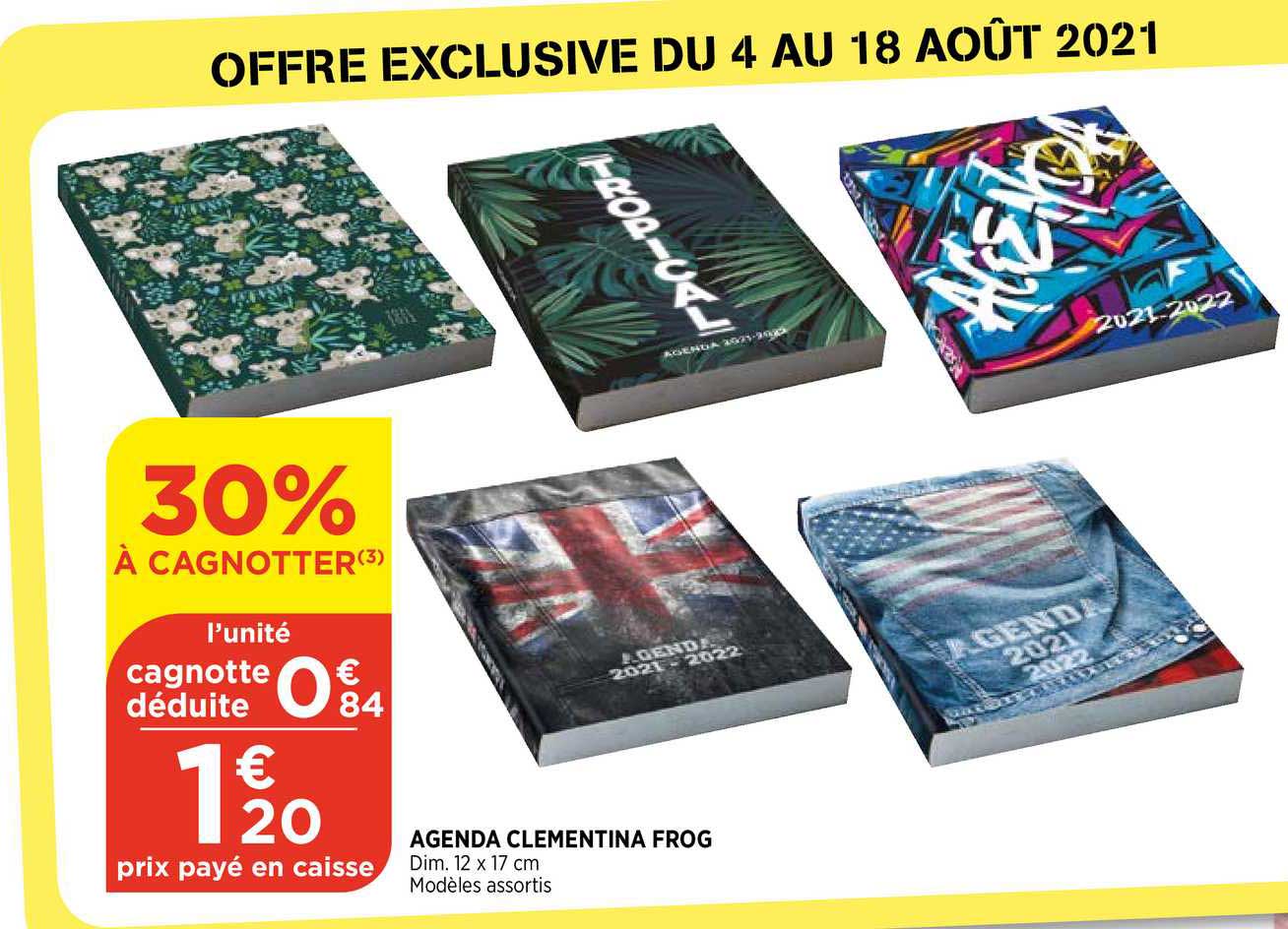 agenda clementina frog