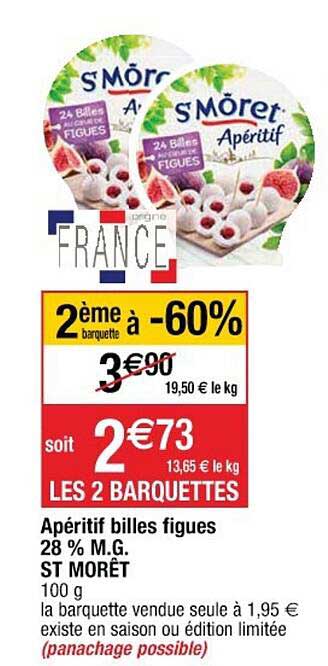 apéritif billes figues 28% m.g. st morêt