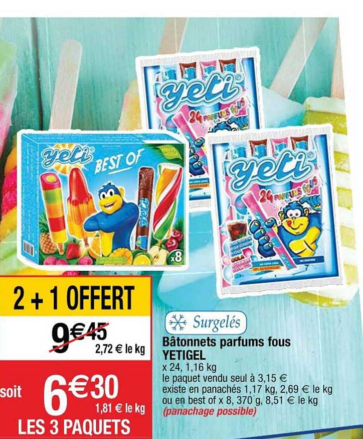 bâtonnets parfums fous yetigel