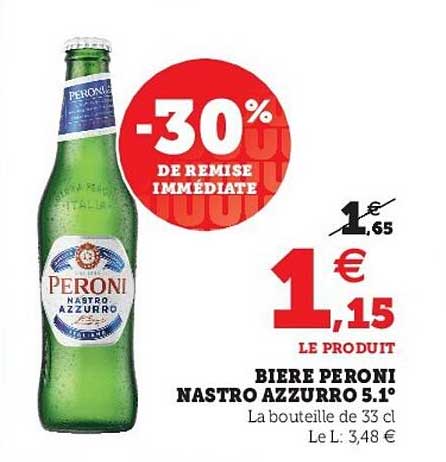 bière peroni nastro azzurro 5.1°