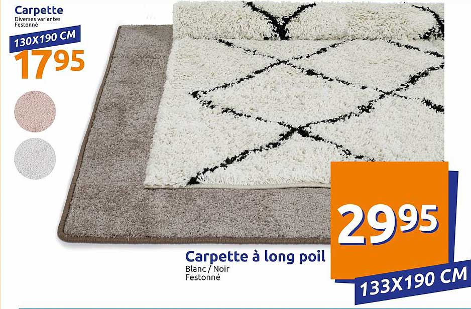 carpette, carpette à long poil