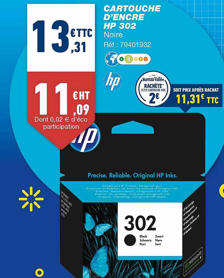 cartouche d'encre hp 302