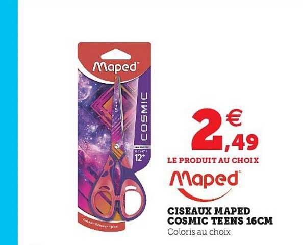 ciseaux maped cosmic teens 16 cm