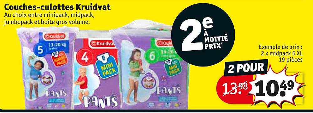 couches-culottes kruidvat