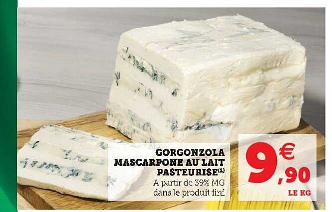 Gorgonzola Mascarpone Au Lait Pasteurisé