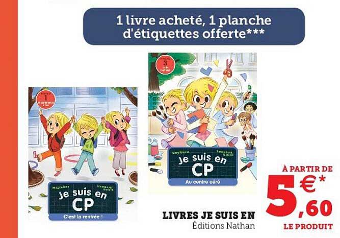 livres je suis en cp