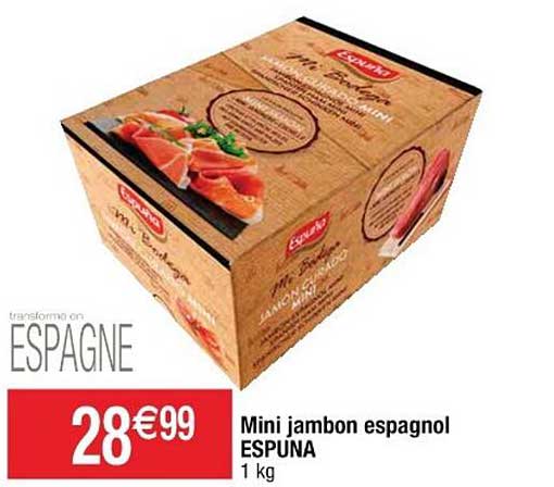 Mini Jambon Espagnol Espuna
