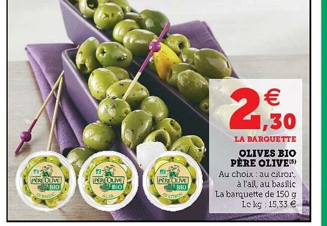 olives bio père olive