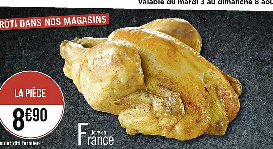 Poulet Rôti Fermier