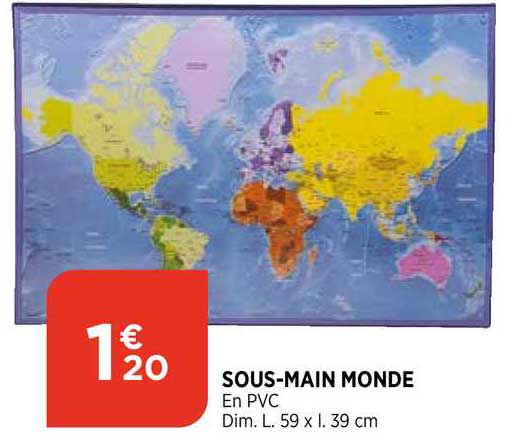 sous-main monde