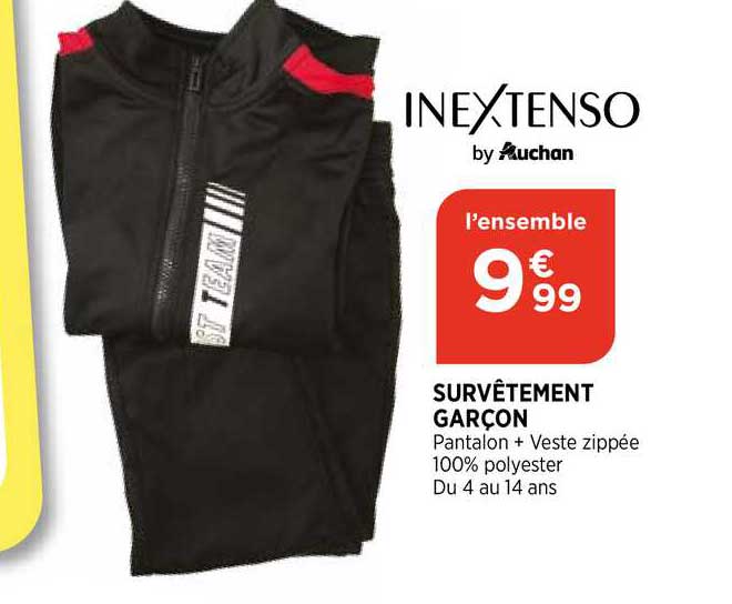 survêtement garçon in extenso