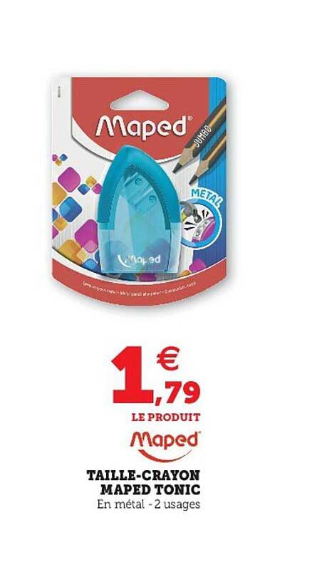 taille-crayon maped tonic