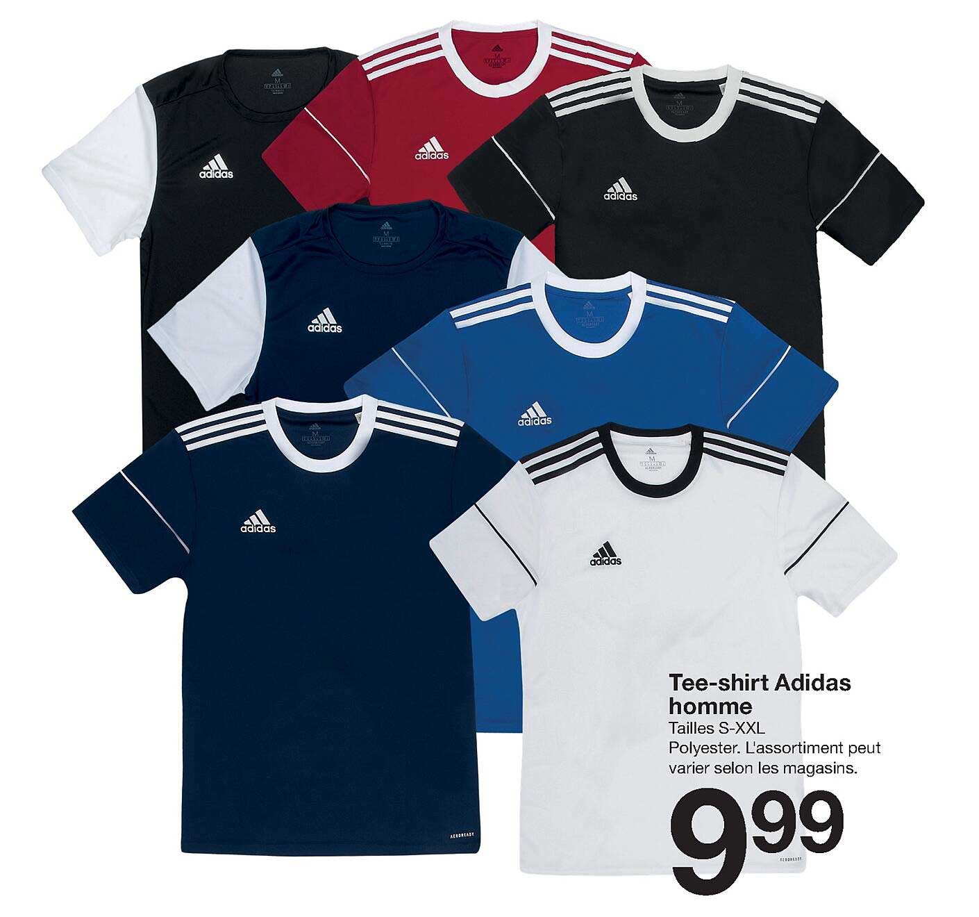 tee-shirt adidas homme