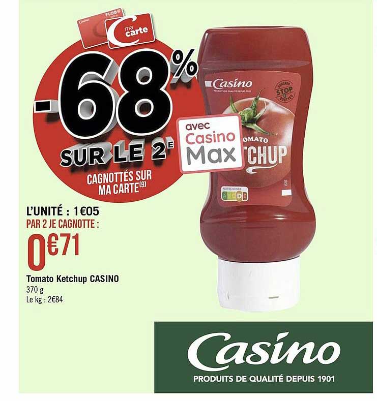 tomato ketchup casino