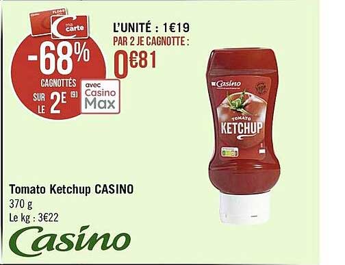 tomato ketchup casino