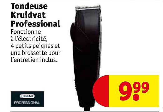 Tondeuse Kruidvat Professional