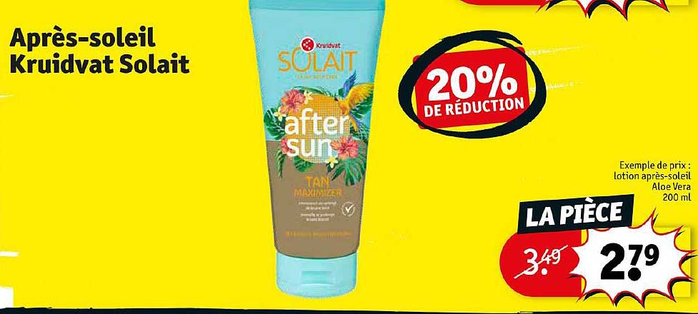 après-soleil kruidvat solait