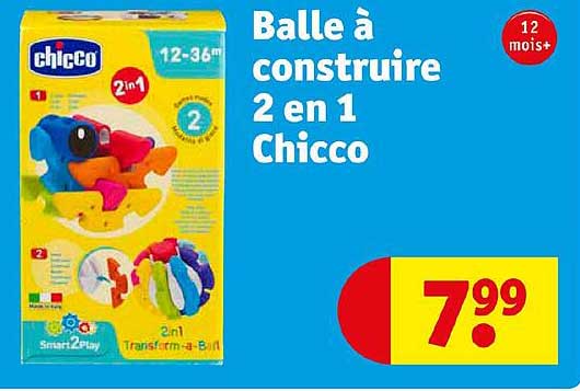 balle à construire 2 en 1 chicco