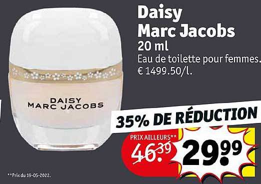 eau de toilette pour femme daisy marc jacobs 20 ml