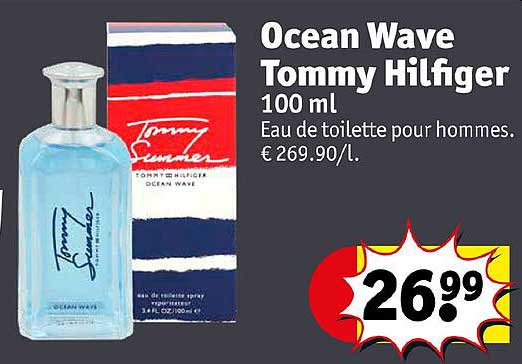 eau de toilette pour hommes ocean wave tommy hilfiger