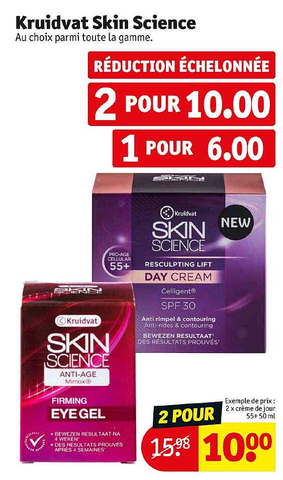 kruidvat skin science